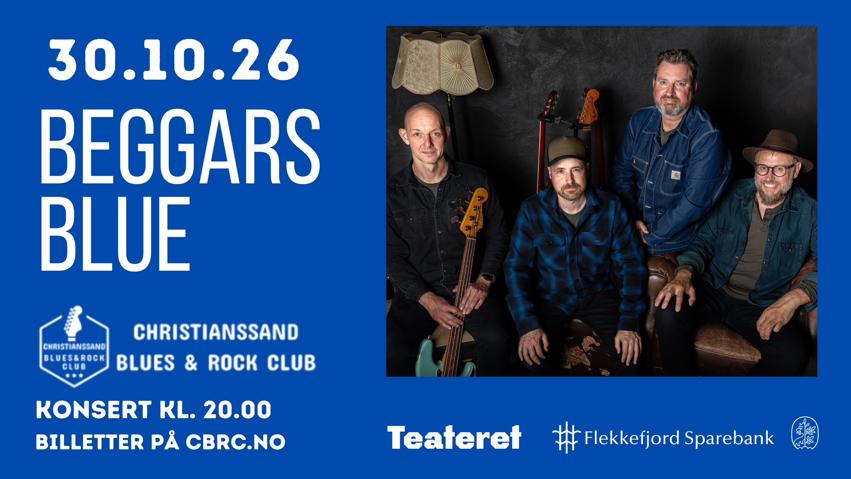 Beggars Blue (DK) kommer 30. oktober